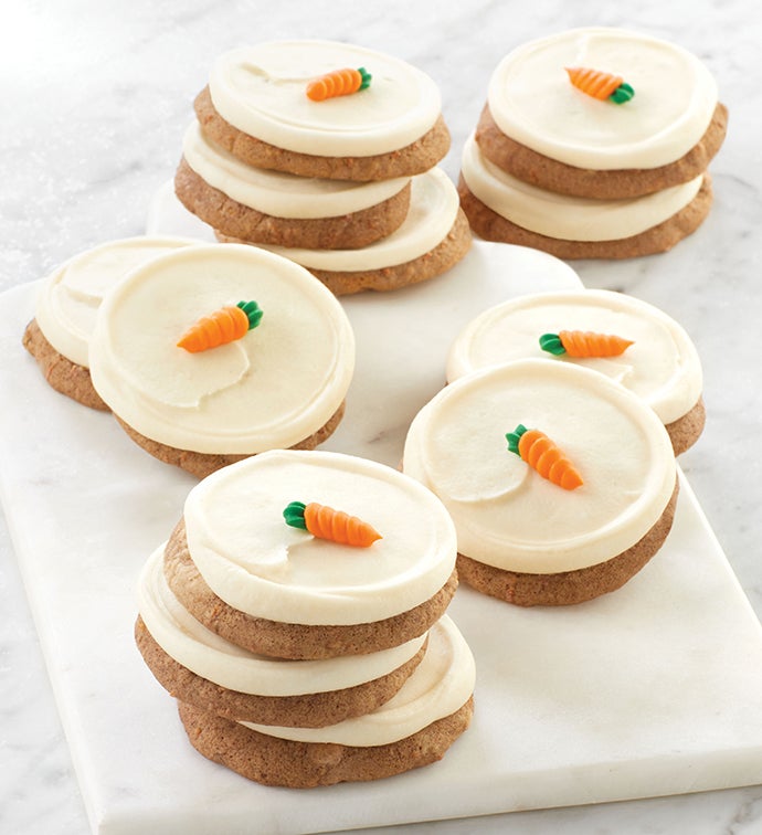 Buttercream Frosted Carrot Cake Cookie Flavor Box